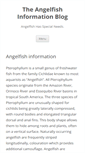 Mobile Screenshot of angelfishfish.com